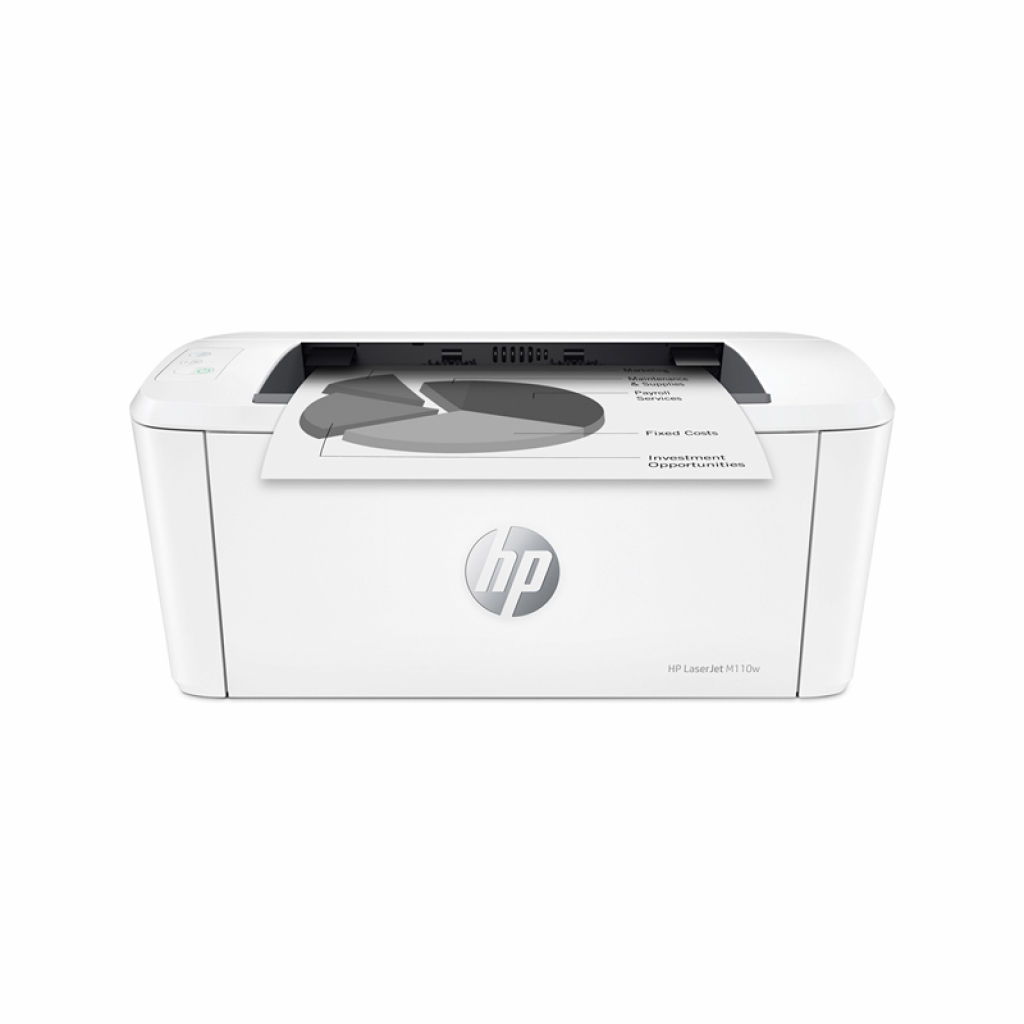 Лазерен принтер HP LaserJet M110w, монохромен, A4, Wi-Fiна ниска цена с бърза доставка - BestPC.BG