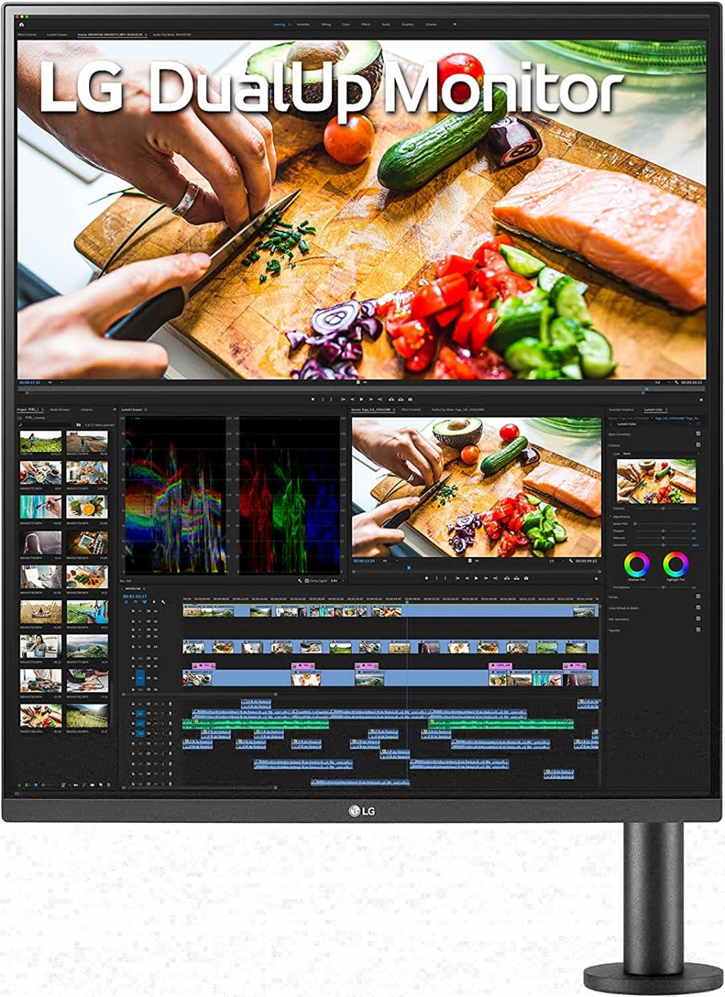 Монитор 28-inch 16:18 Dual Up, IPS, USB Type-C, 300 cd/m²,5 ms,	2 x HDMI, 1 x Display portна ниска цена с бърза доставка - BestPC.BG