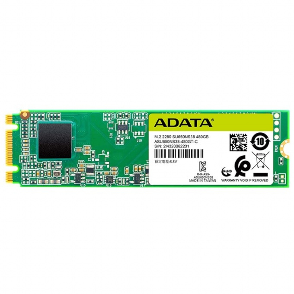 ADATA Ultimate SU650, 240GB SSD, M2 SATA, 3D NAND TLC Flash Memoryна ниска цена с бърза доставка - BestPC.BG