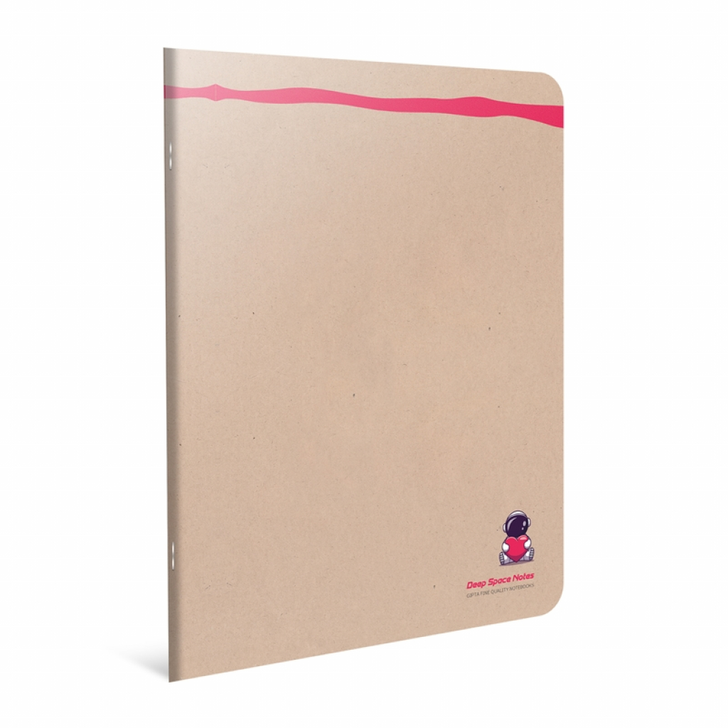 Gipta Тетрадка Deep space, A4, бяла хартия, широки редове, картонена корицана ниска цена с бърза доставка - BestPC.BG