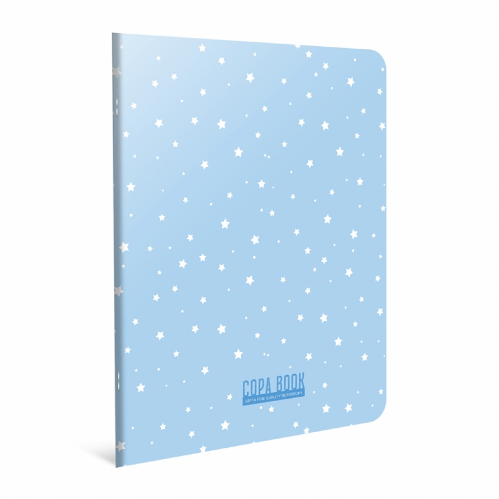 Gipta Тетрадка Copa, A5, бяла хартия, широки редове, картонена корицана ниска цена с бърза доставка - BestPC.BG