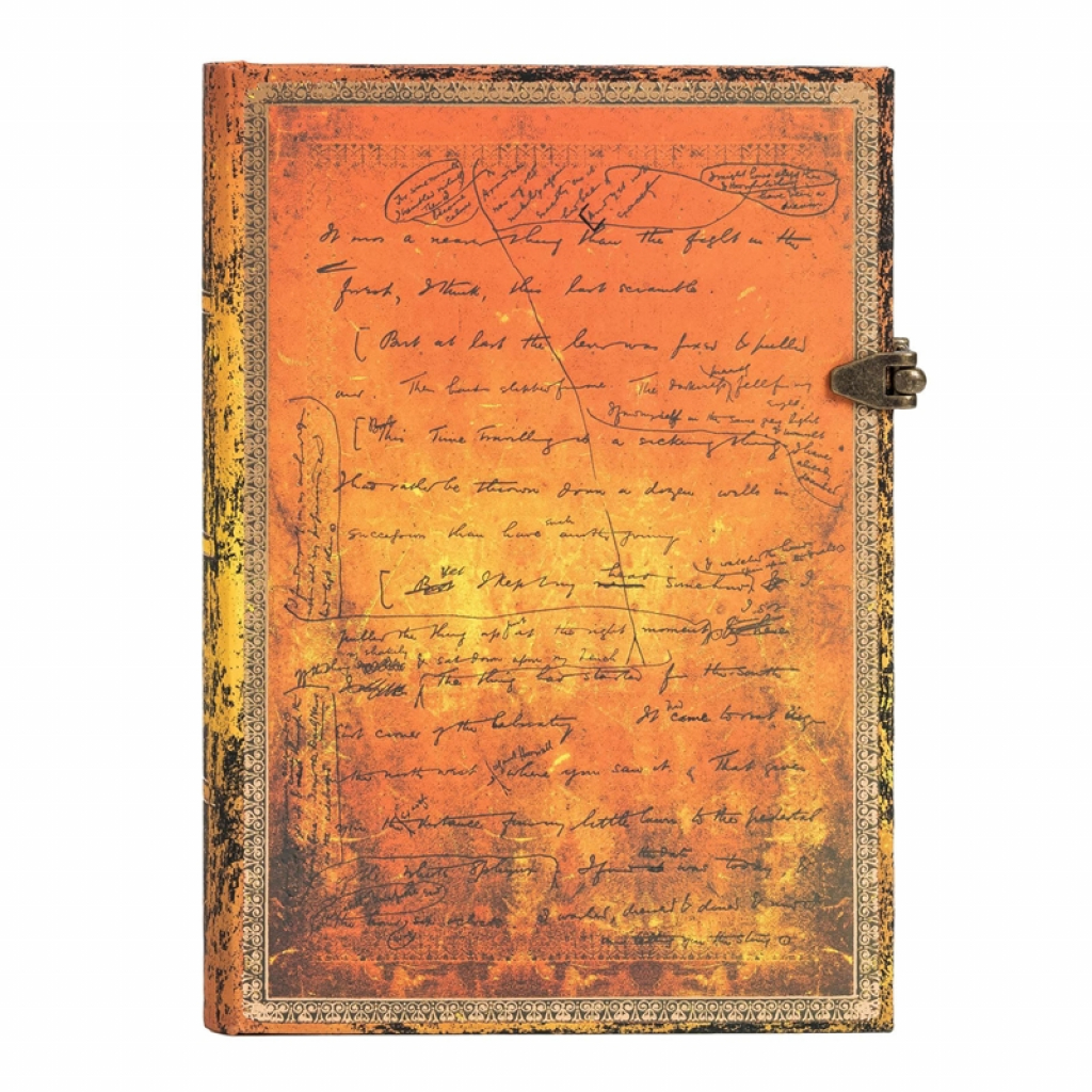 Paperblanks Тефтер H.G. Wells, Midi, твърда корица, 120 листана ниска цена с бърза доставка - BestPC.BG