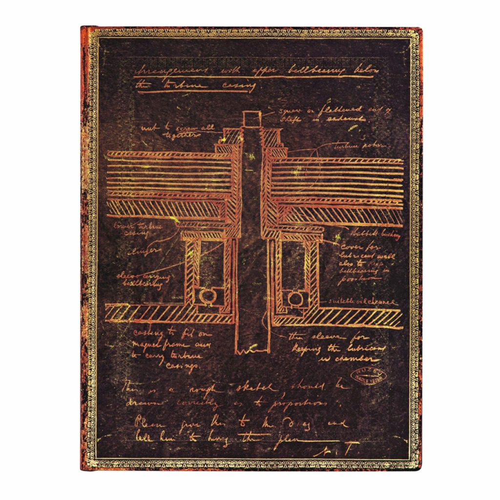 Paperblanks Тефтер Tesla, Ultra, мека корица, 88 листана ниска цена с бърза доставка - BestPC.BG