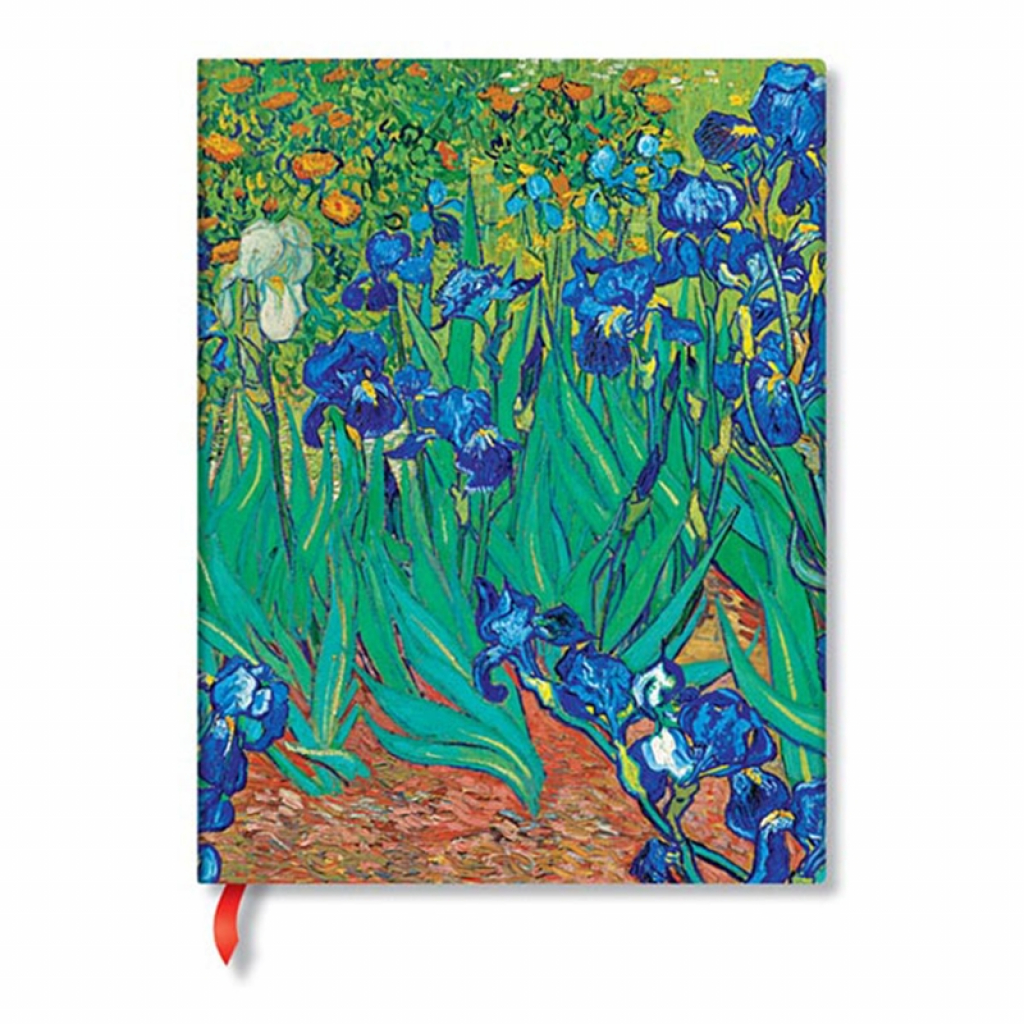 Paperblanks Тефтер Van Gogh's Irises, Ultra, твърда корица, 72 листана ниска цена с бърза доставка - BestPC.BG
