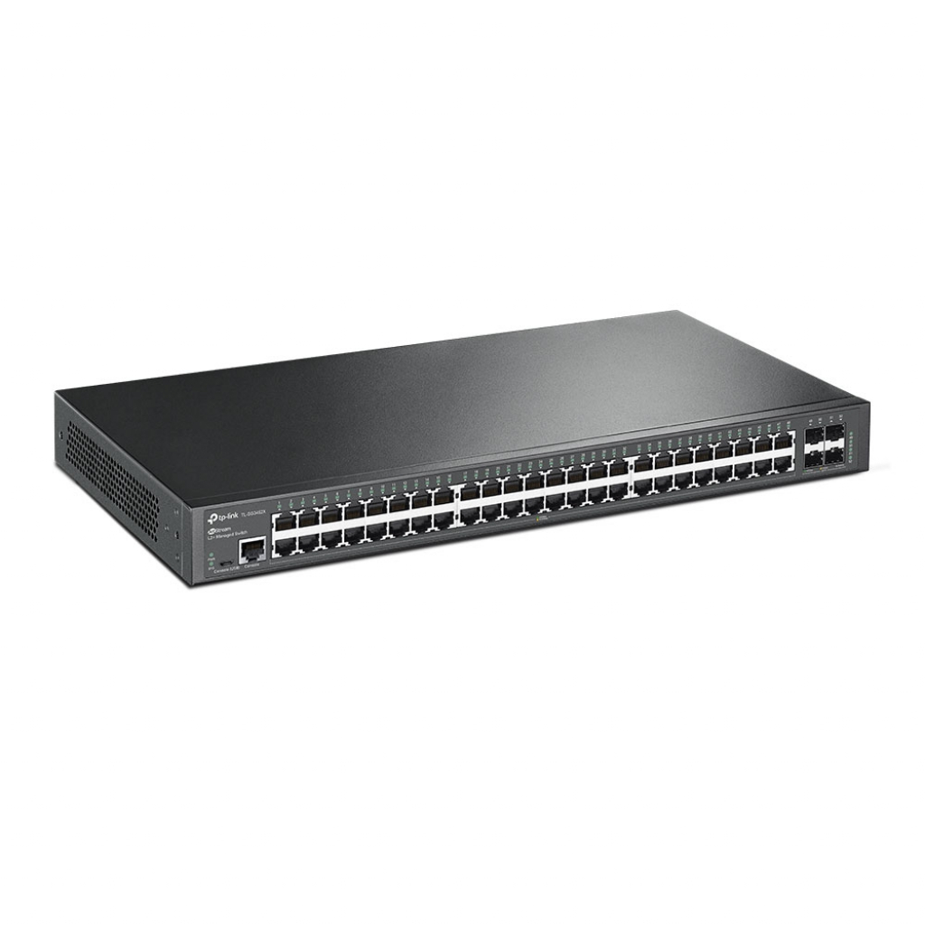 Комутатор/Суич Комутатор TP-Link TL-SG3452X JetStream управляем с 48-Gigabit порта и 4SFP+ портана ниска цена с бърза доставка - BestPC.BG