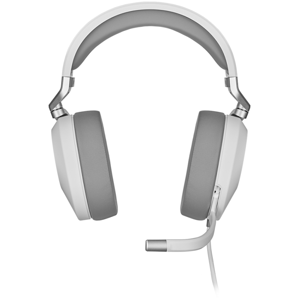 Слушалки Corsair HS65 Surround Headset, Бели - EUна ниска цена с бърза доставка - BestPC.BG