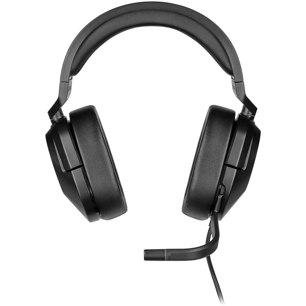 Слушалки Геймърски Corsair HS55 Stereo Headset, Carbonна ниска цена с бърза доставка - BestPC.BG