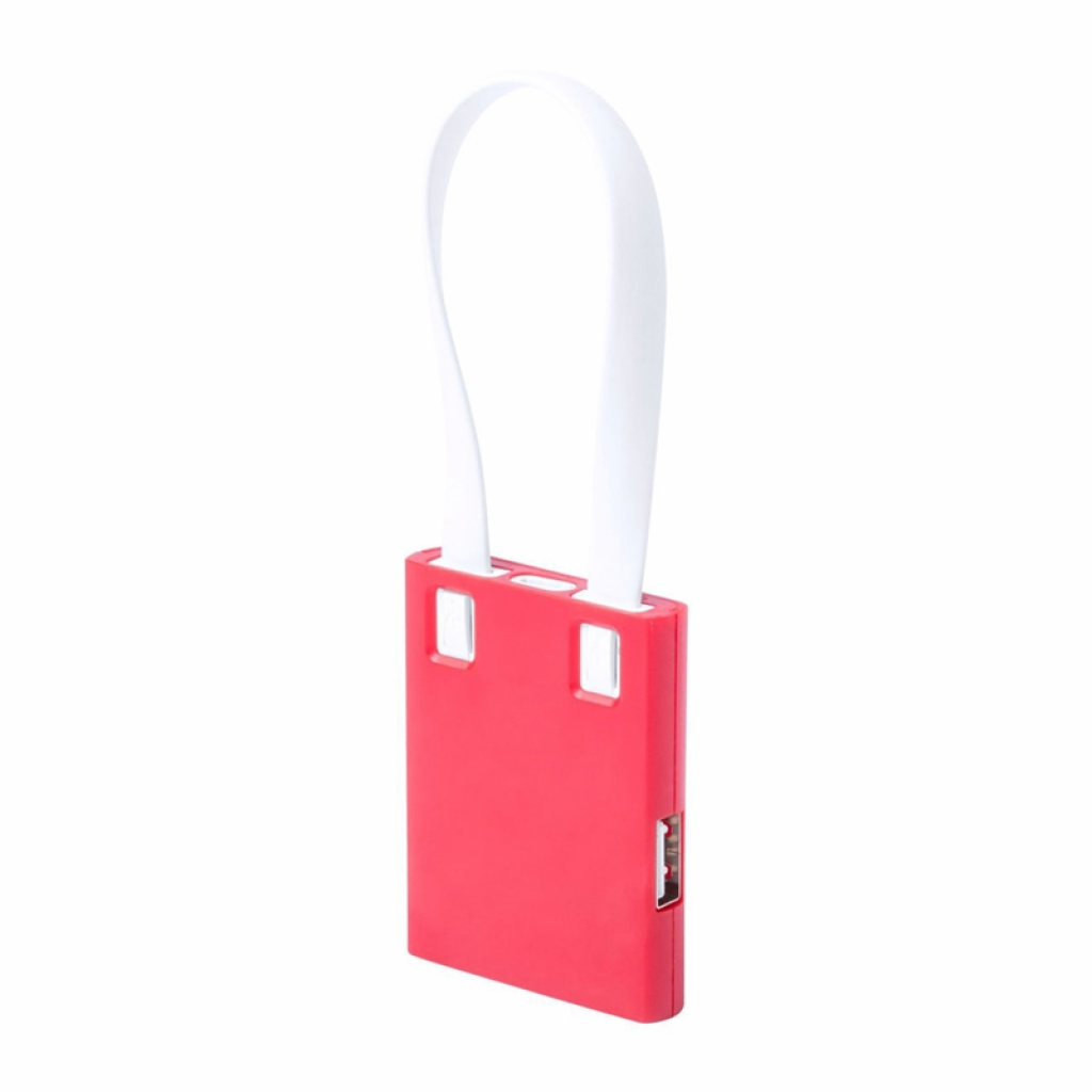USB Хъб Yurian USB Хъб, с 3 порта, червенна ниска цена с бърза доставка
