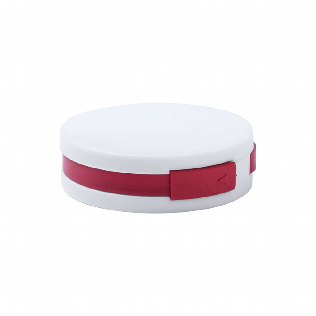 Niyel USB Хъб, с 4 порта, USB 2.0, бял с червен кабелна ниска цена с бърза доставка - BestPC.BG