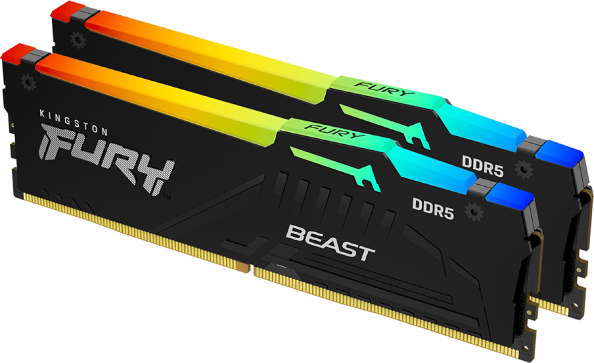 Памет 2x16GB DDR5 5200MHz Kingston DIMM FURY Beast Blackна ниска цена с бърза доставка - BestPC.BG