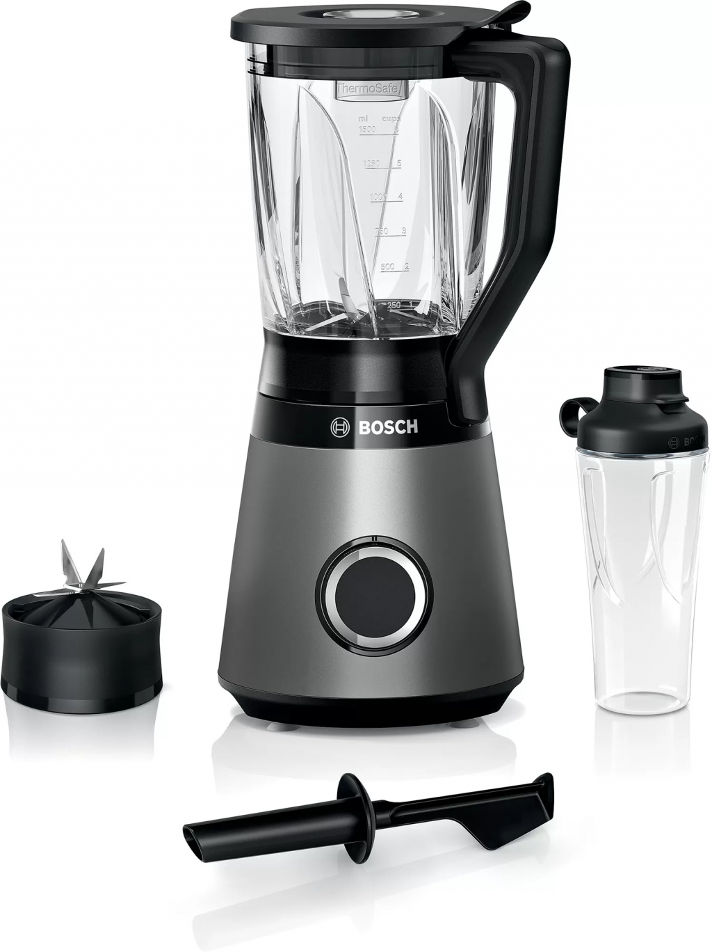Bosch MMB6174S Series 4, VitaPower Blender, 1200 W, Glass ThermoSafe jug 1.5 lна ниска цена с бърза доставка - BestPC.BG