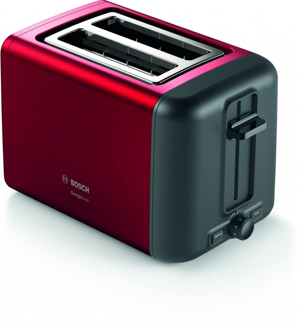 Bosch TAT3P424, Toaster, Compact toaster,DesignLine, 820-970 W, Auto power offна ниска цена с бърза доставка - BestPC.BG