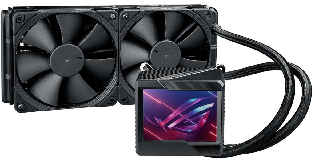 Водно охлаждане ASUS ROG Ryujin II 240 all-in-one liquid CPU cooler with 3.5inch LCD embeddedна ниска цена с бърза доставка - BestPC.BG