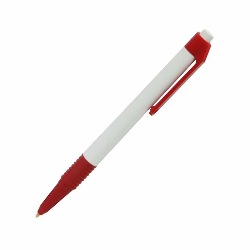 Канцеларски продукт Химикалка Styb Sport, бяло-червенана ниска цена с бърза доставка