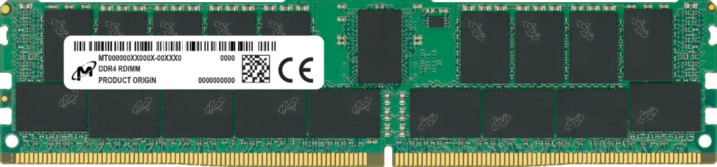 Сървърен компонент MICRON DDR4 RDIMM 16GB 1Rx4 3200 CL22 (8Gbit) (Single Pack)на ниска цена с бърза доставка