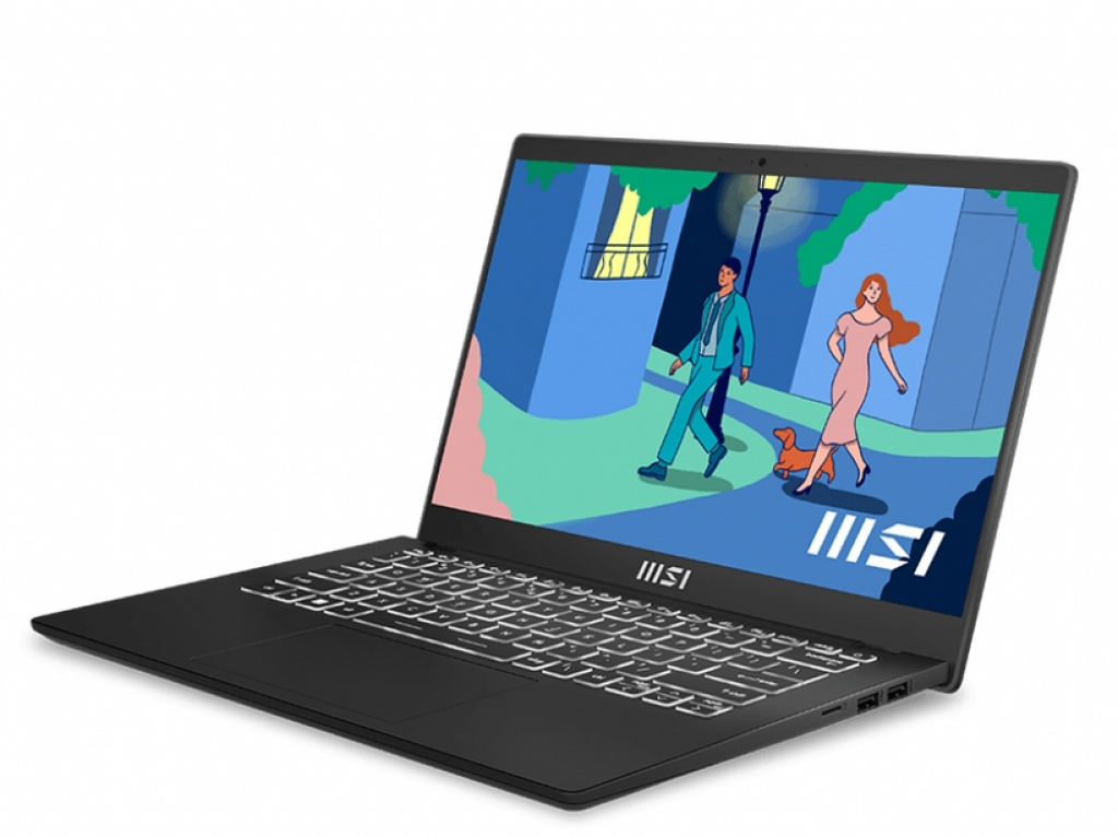 Лаптоп MSI Modern 14 C12M, i5-1235U (10C-12T, up to 4.40 GHz), 14" FHD, 8GB DDR4, 512GB NVMeна ниска цена с бърза доставка - BestPC.BG