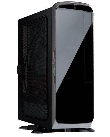 Кутия Case S.F.F. slim Mini-ITX Mini-DTX 1xSlim ODD, 2.5" HDDx2, USB3.0x2, HD Audioна ниска цена с бърза доставка