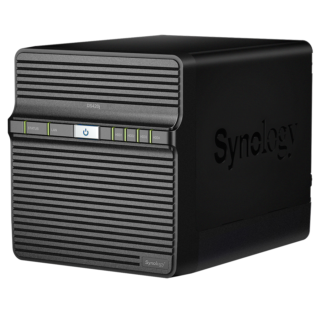 Мрежов сторидж (NAS/SAN) 4-bay Synology NAS Server Home and Small office DS420Jна ниска цена с бърза доставка