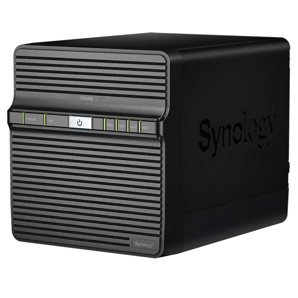 Мрежов сторидж (NAS/SAN) 4-bay Synology NAS Server Home and Small office DS420Jна ниска цена с бърза доставка - BestPC.BG