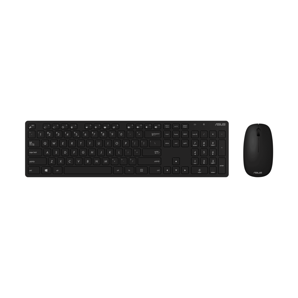 Клавиатура Безжичен комплект ASUS W5000, черенна ниска цена с бърза доставка