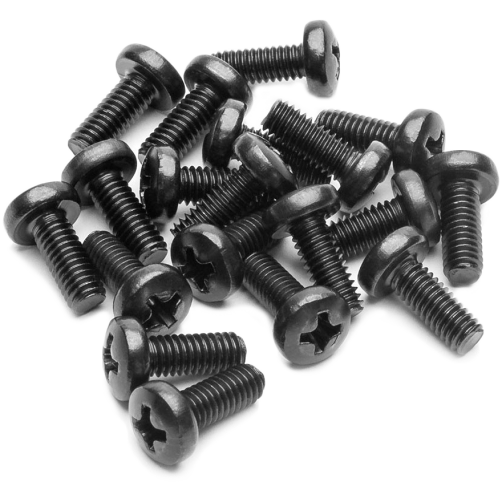 Други EK-Loop Phillips Head Screw Set M4x10mm - Black (20pcs)на ниска цена с бърза доставка - BestPC.BG