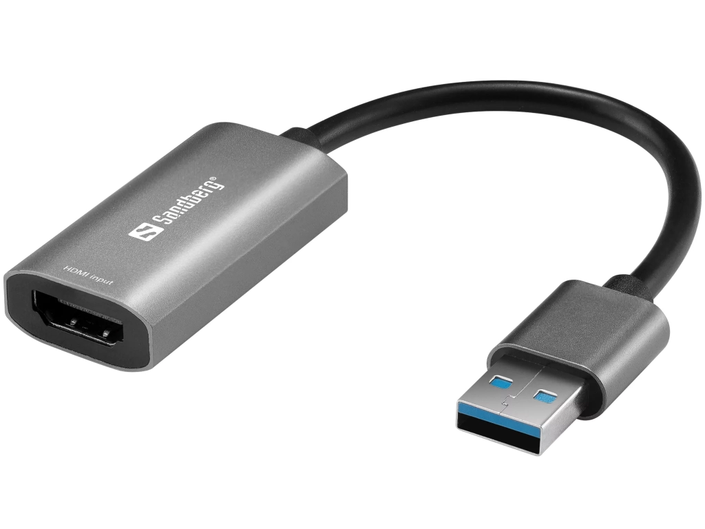 Sandberg Адаптер HDMI Capture Link към USBна ниска цена с бърза доставка - BestPC.BG