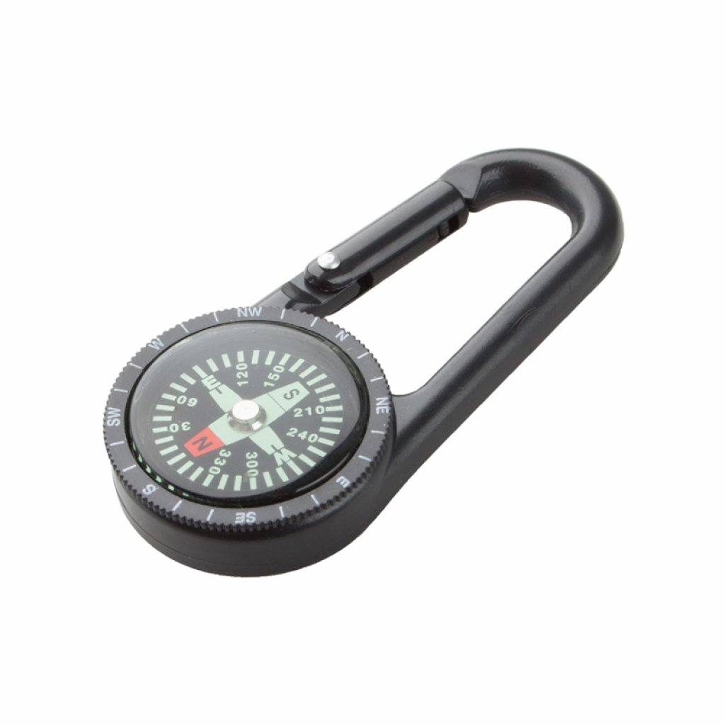 Продукт Cool Ключодържател-карабинер Edmund, с компас, черенна ниска цена с бърза доставка - BestPC.BG