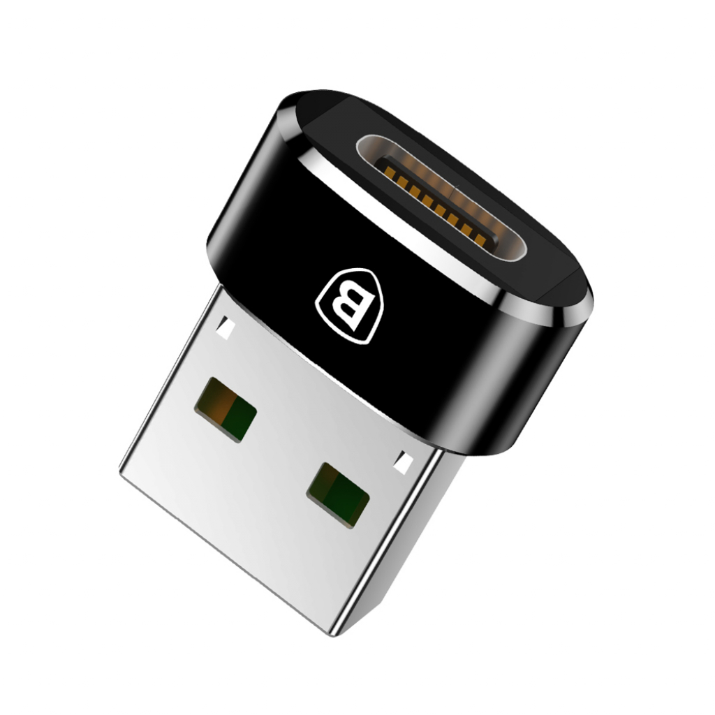 Адаптер Baseus USB-C (F)  към USB A (M)на ниска цена с бърза доставка - BestPC.BG