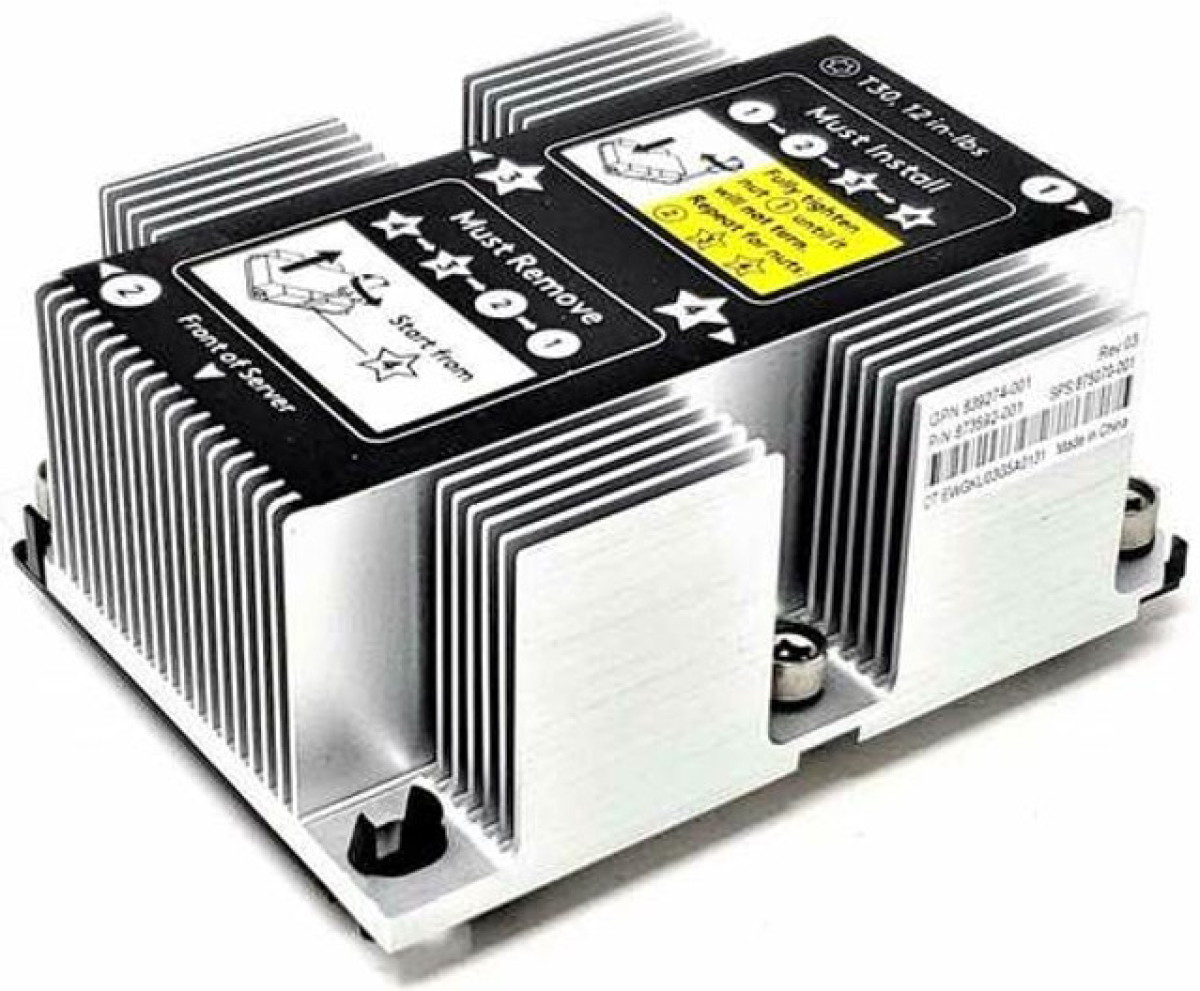 Охлаждане HPE ProLiant DL360 Gen10 Plus стандартен комплект процесорен радиаторна ниска цена с бърза доставка - BestPC.BG