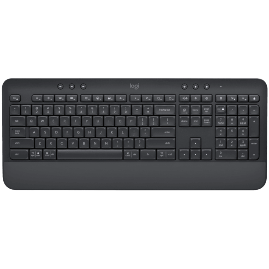 Клавиатура LOGITECH K650 SIGNATURE Bluetooth keyboard - GRAPHITE - US INT'Lна ниска цена с бърза доставка - BestPC.BG