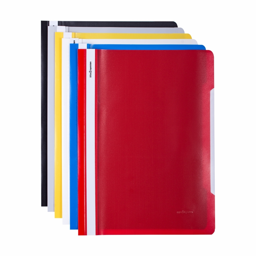 Office 1 Папка, PP, без перфорация, цветове асорти, 12 брояна ниска цена с бърза доставка - BestPC.BG