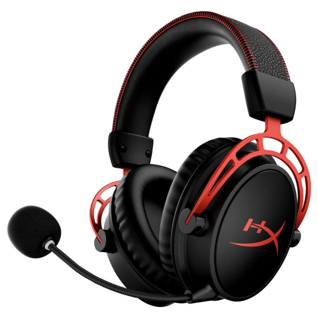 Геймърски слушалки HyperX Cloud Alpha Wireless, Черен-Червенна ниска цена с бърза доставка - BestPC.BG