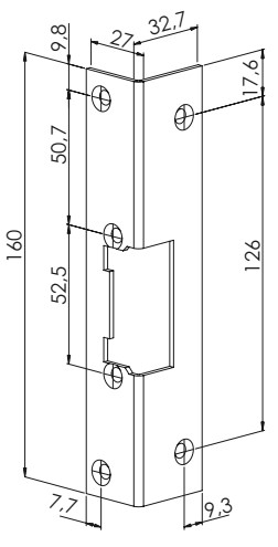 Къса ъглова челна планка F53/F54на ниска цена с бърза доставка - BestPC.BG
