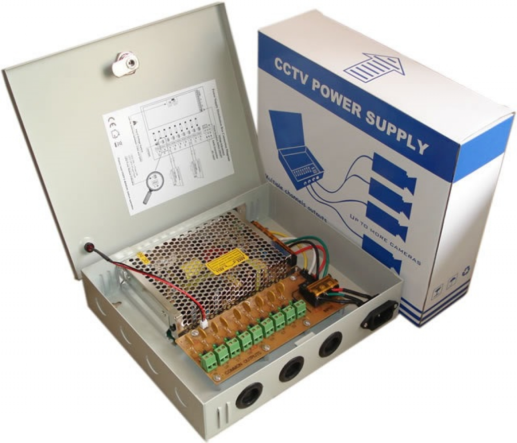 Аксесоар за камера Захранващ блок 12V/10A MPS-PTC120-A9на ниска цена с бърза доставка - BestPC.BG