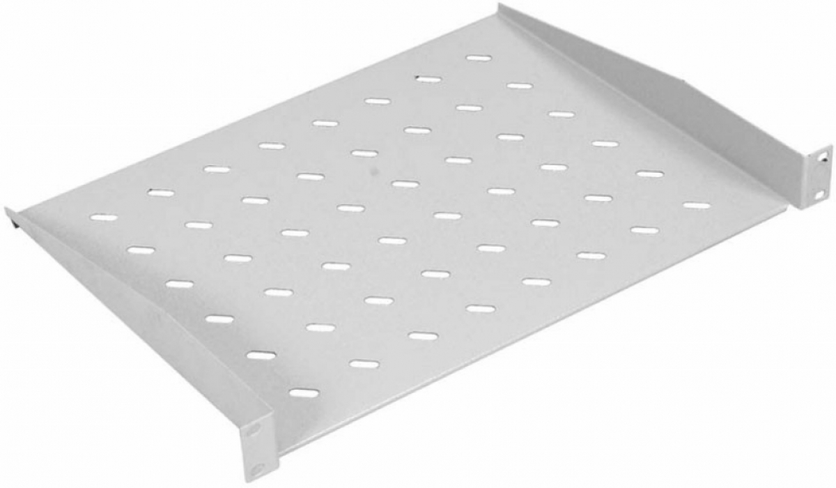 Рафт за комуникационен шкаф 200мм 1U 19"двуточков захватна ниска цена с бърза доставка - BestPC.BG