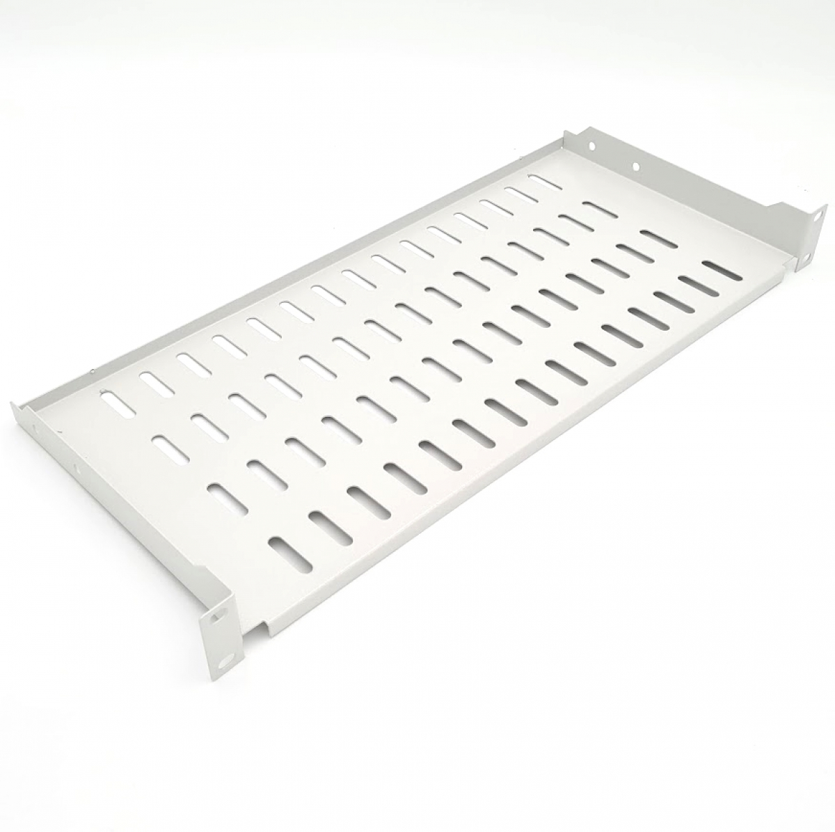 Рафт за комуникационен шкаф 300мм 1U 19" 2 точки захватна ниска цена с бърза доставка - BestPC.BG