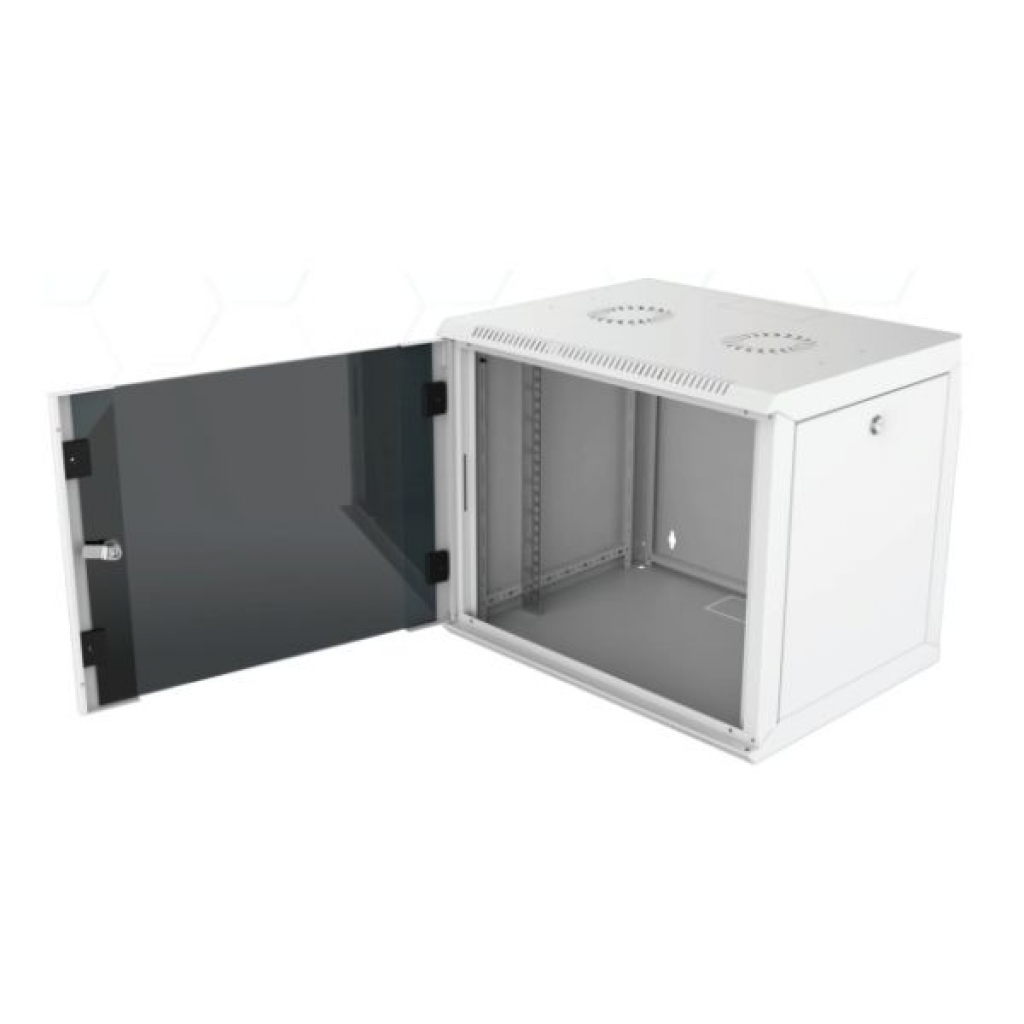 Шкаф за техника - Rack Комуникационен шкаф 19" - 7U за стене монтажна ниска цена с бърза доставка