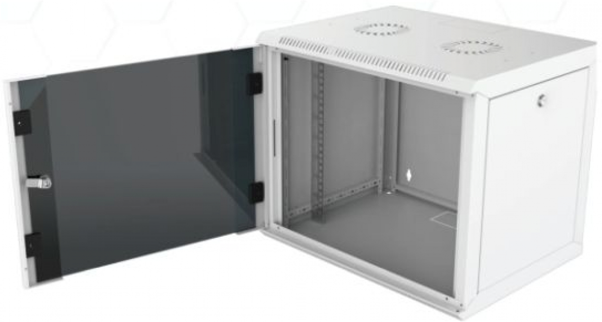 Шкаф за техника - Rack 20U 19” Комуникационен шкаф с размери 565x600x935mm,на ниска цена с бърза доставка