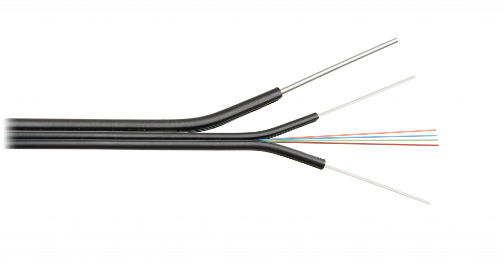 Инсталационен оптичен кабел Оптичен кабел 2 влакна сингъл мод 9/125 um, NKL-F-002A1C-00C-BKна ниска цена с бърза доставка