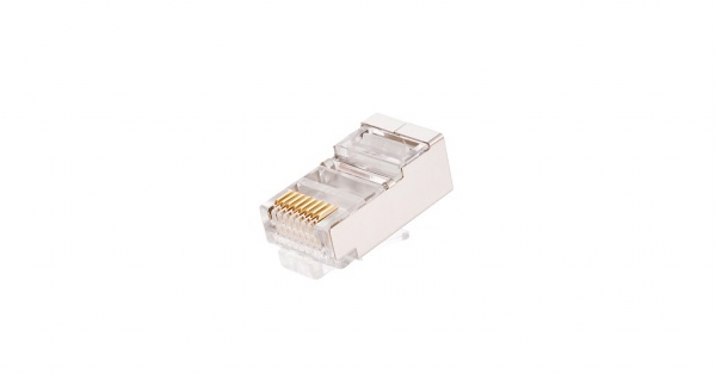 Конектор / букса RJ45/8P8C конектор за кабел FTP Cat.6, NMC-RJ88RZ50SE1-100на ниска цена с бърза доставка