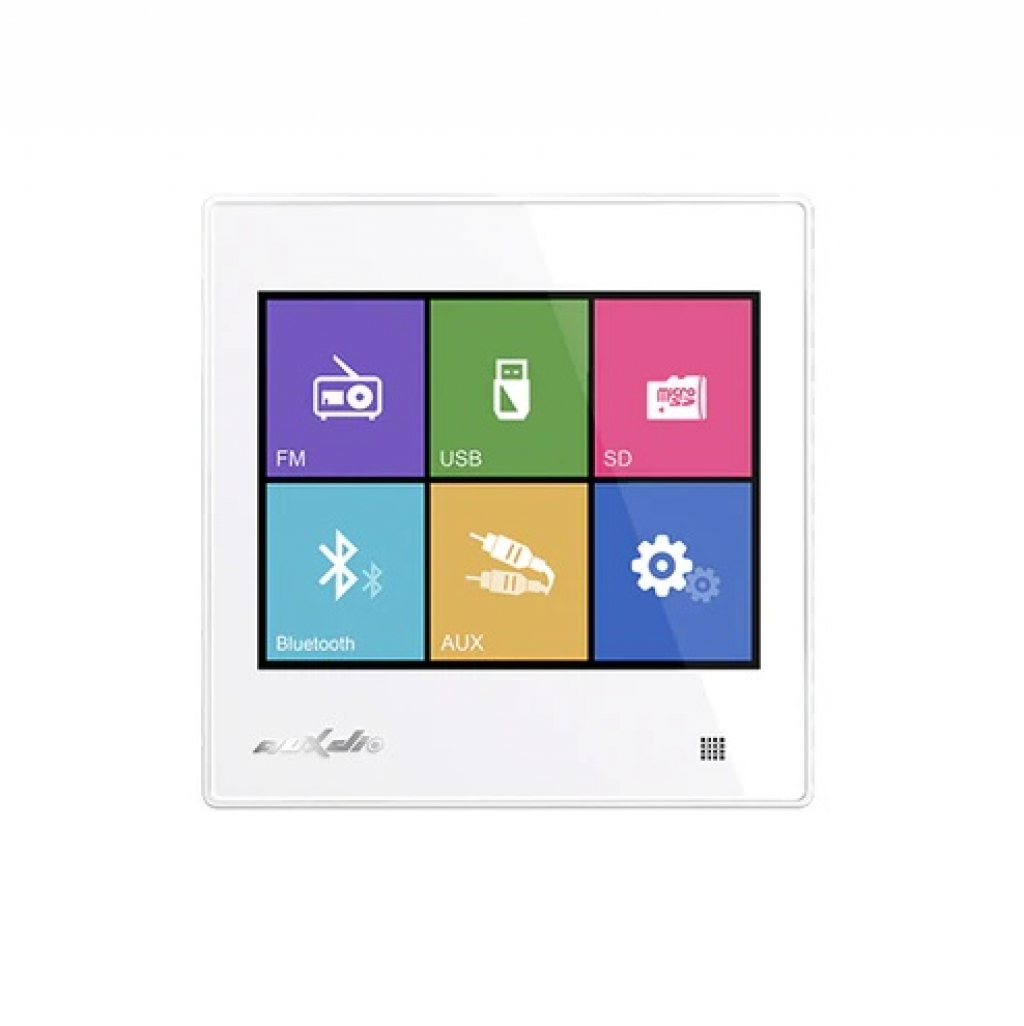 Мултимедиен продукт Комплект Музикален контролен център със вграден усилвател и колони, Бялна ниска цена с бърза доставка - BestPC.BG