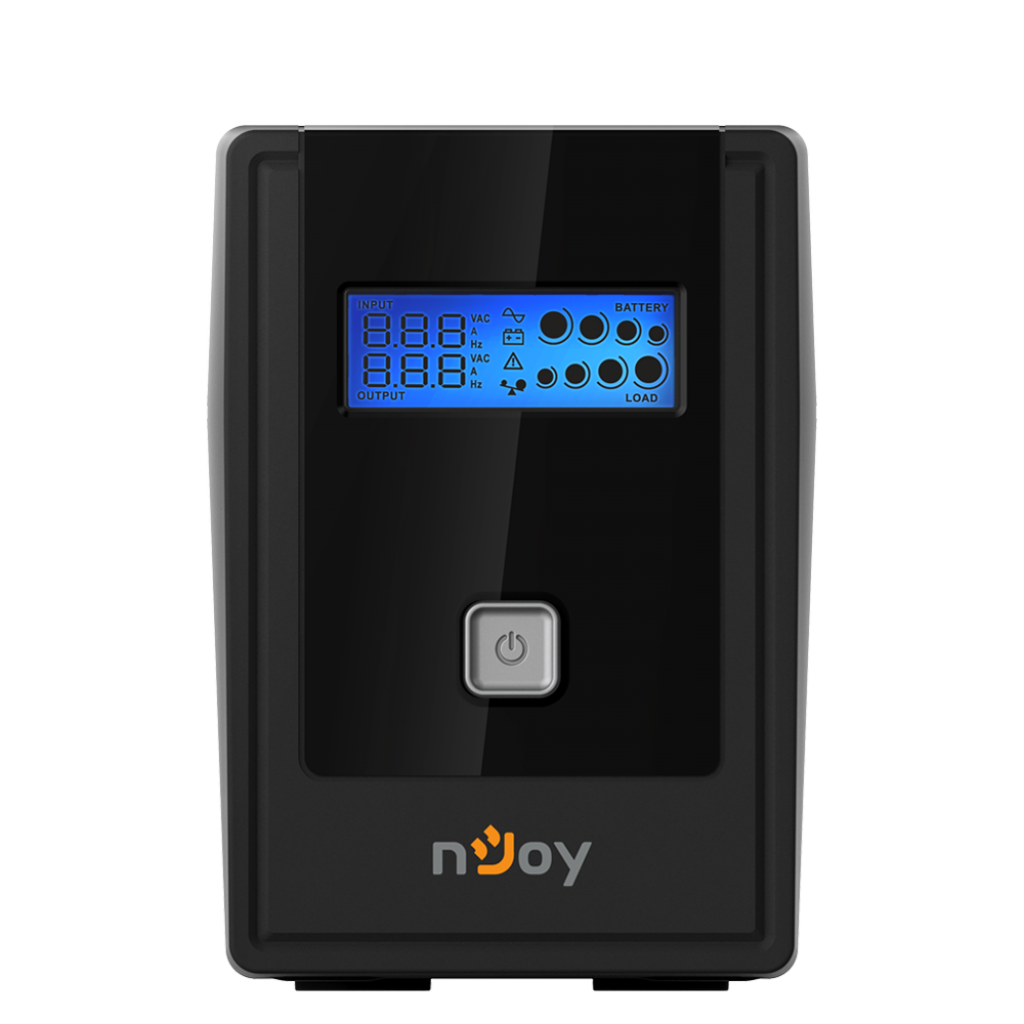 Непрекъсваемо захранване (UPS) NJOY Cadu 850, 800VA/480W, Line Interactive технологияна ниска цена с бърза доставка - BestPC.BG
