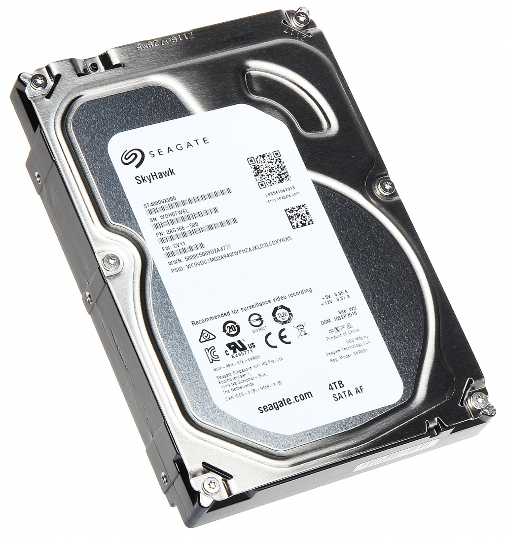 HDD вътрешен Твърд диск HDD 4TB Seagate SkyHawk ST4000VX000на ниска цена с бърза доставка - BestPC.BG