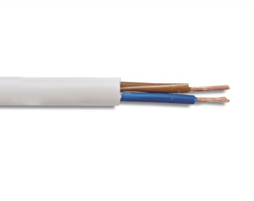 Токов кабел Захранващ кабел ШВПЛ-Б кр. 2X0.5, 100 метрана ниска цена с бърза доставка