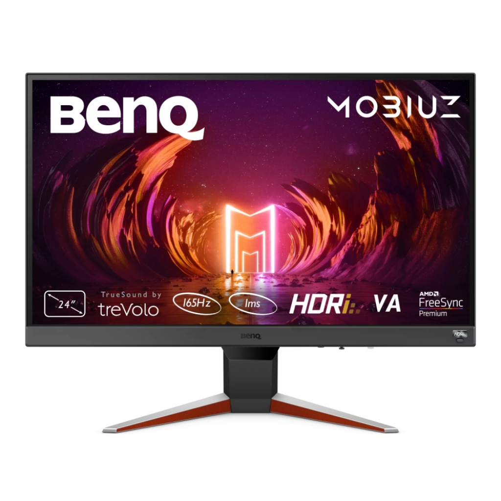 Монитор BenQ MOBIUZ EX240N 23.8" VA, 1920x1080 FHD, 1ms 165Hz, 250 cd-m2, FreeSyncна ниска цена с бърза доставка - BestPC.BG