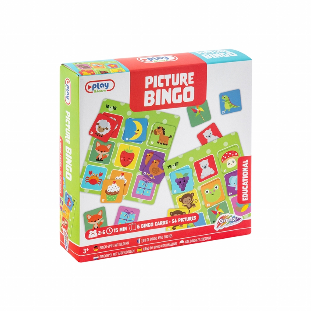 Grafix Игра Бинго, с картинкина ниска цена с бърза доставка - BestPC.BG