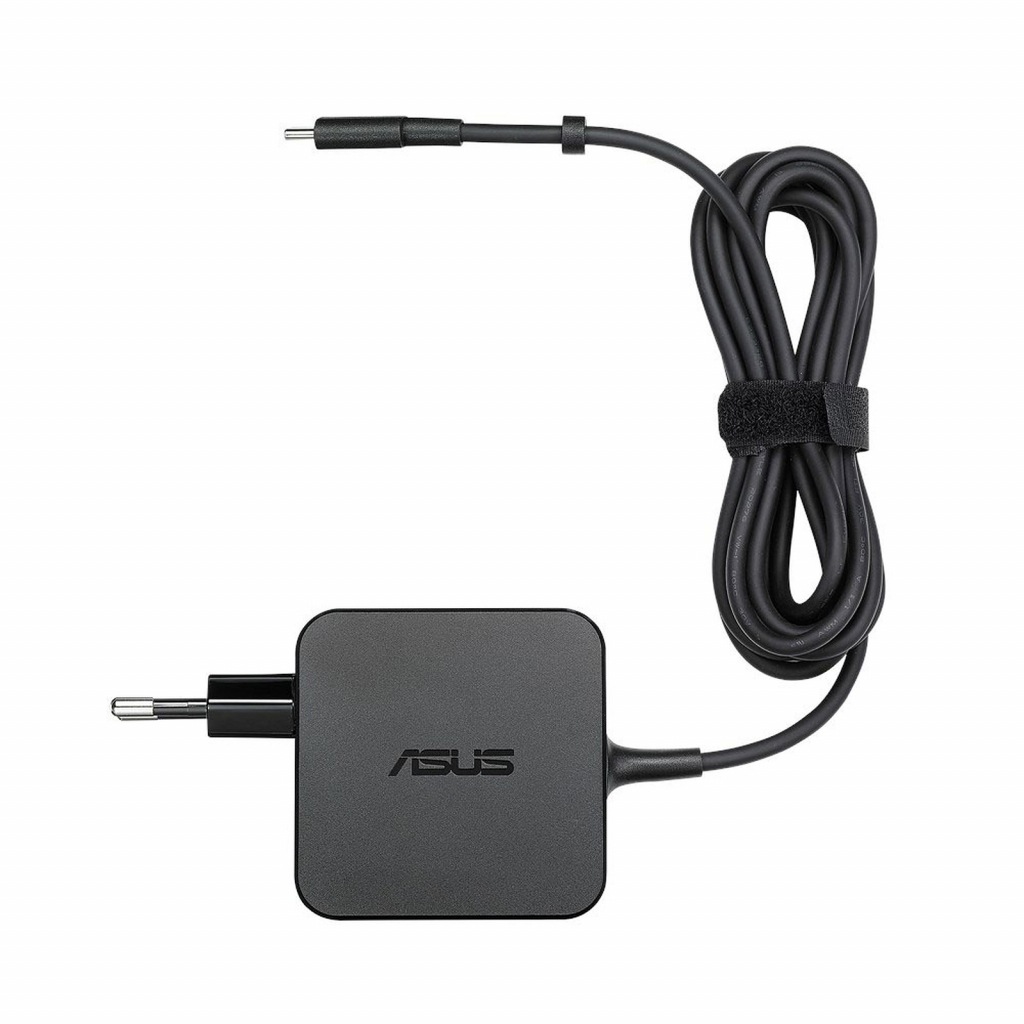 Захранване за лаптоп Asus Adapter 65W, TYPE C, Blackна ниска цена с бърза доставка