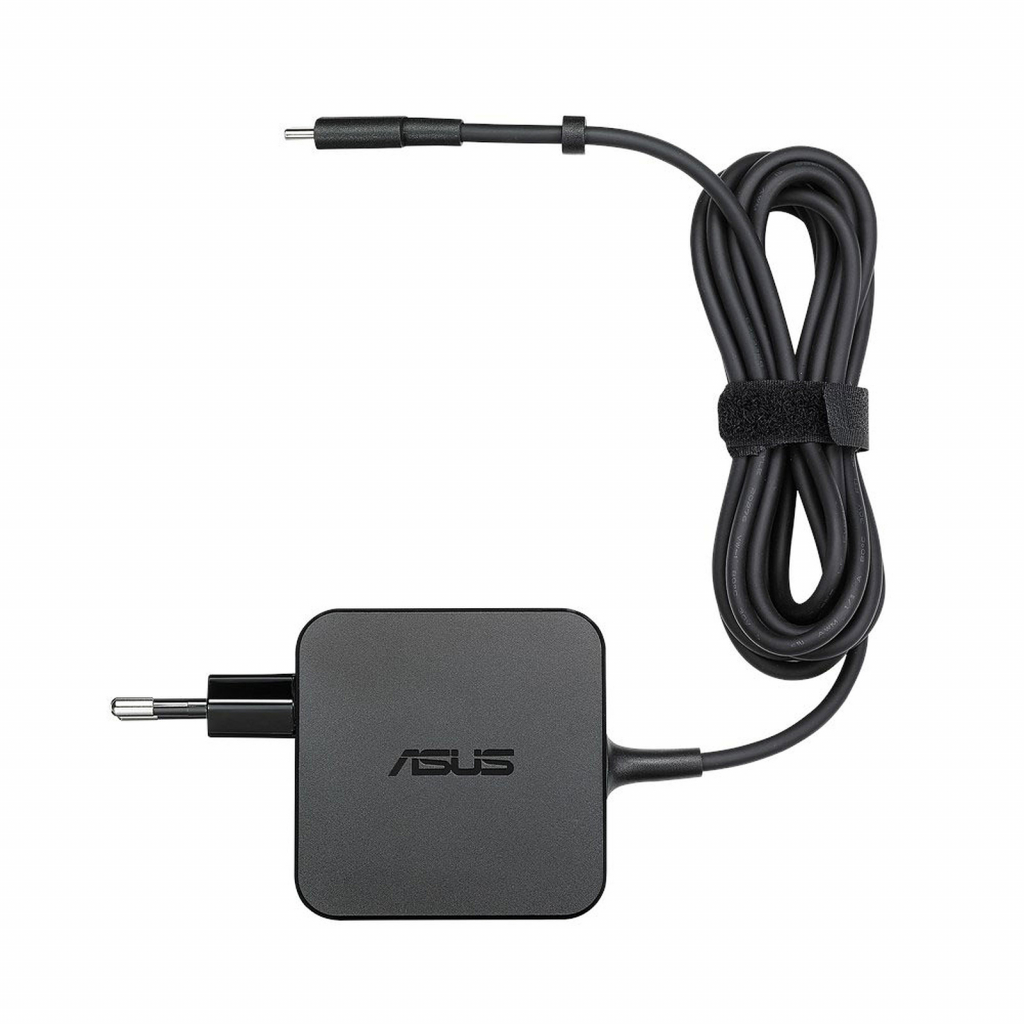 Захранване за лаптоп Asus Adapter 65W, TYPE C, Blackна ниска цена с бърза доставка - BestPC.BG