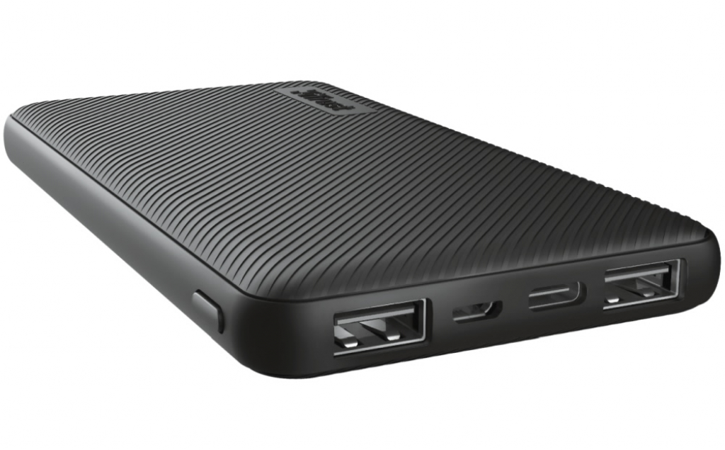 Външна батерия TRUST Primo Fast Ultra-thin Powerbank 10000 mAhна ниска цена с бърза доставка - BestPC.BG