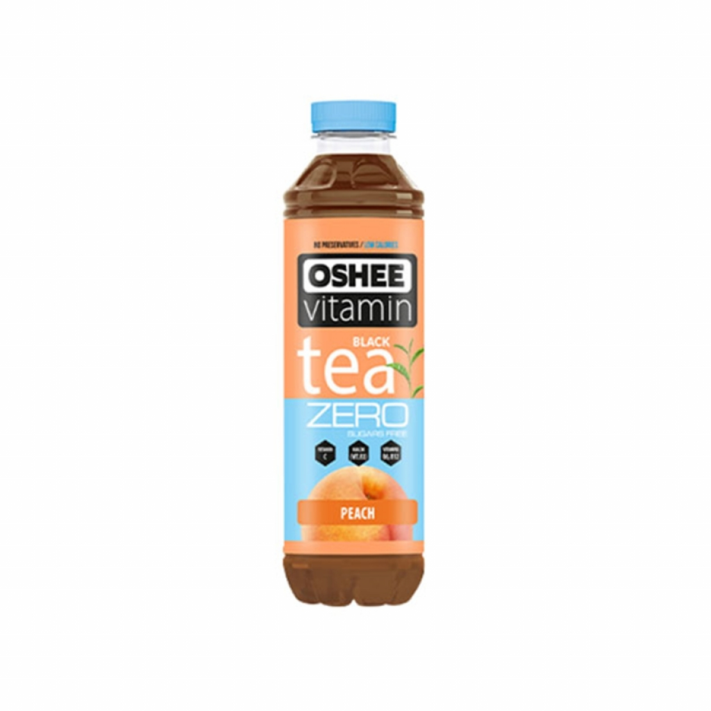 Продукт Oshee Студен чай с витамини Праскова, без захар и калории, 555 mlна ниска цена с бърза доставка